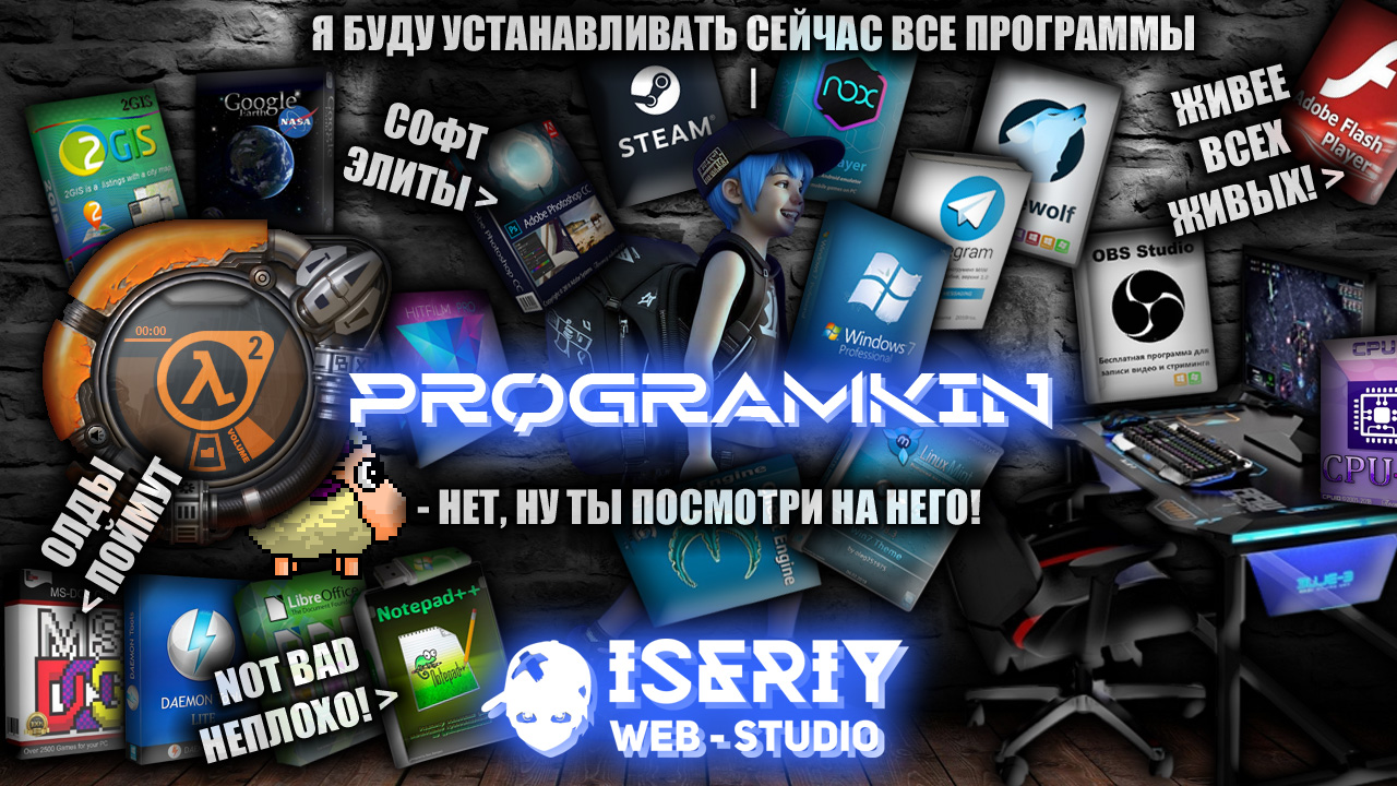 Iseriy Серёга Няшкин Programkin