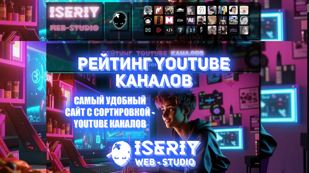 Iseriy Серёга Няшкин Рейтинг Youtube Каналов