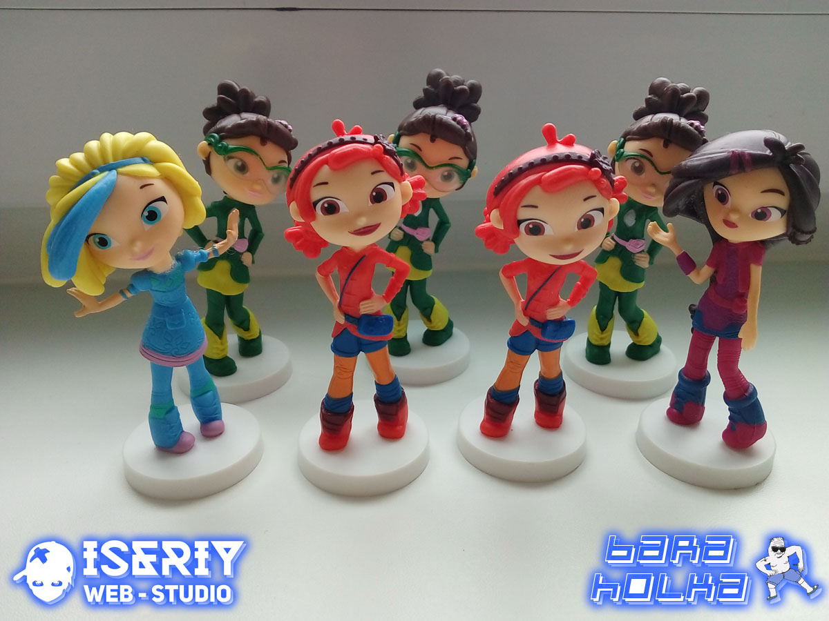 Iseriy Серёга Няшкин Фигурки Сказочный Патруль