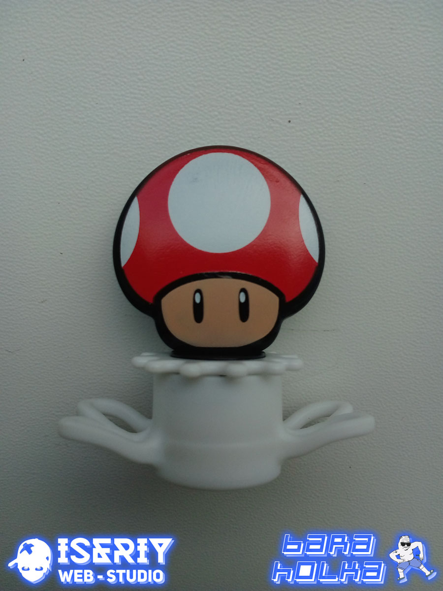 Iseriy Серёга Няшкин Toy Kinder Mario Toad