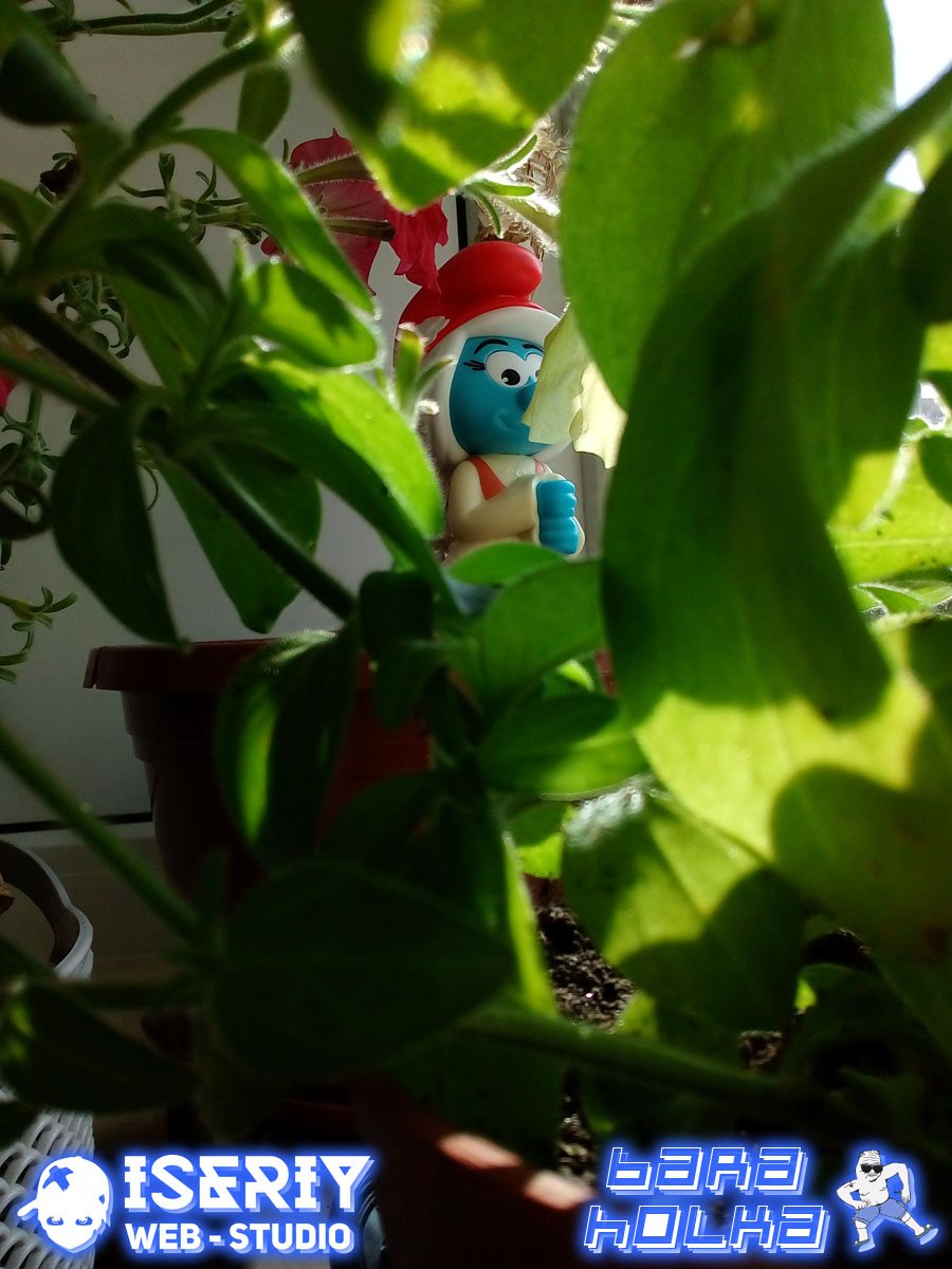 Iseriy Серёга Няшкин Фигурка Смурфик