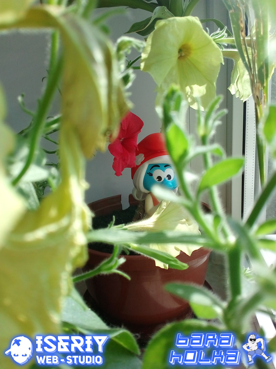 Iseriy Серёга Няшкин Фигурка Смурфик