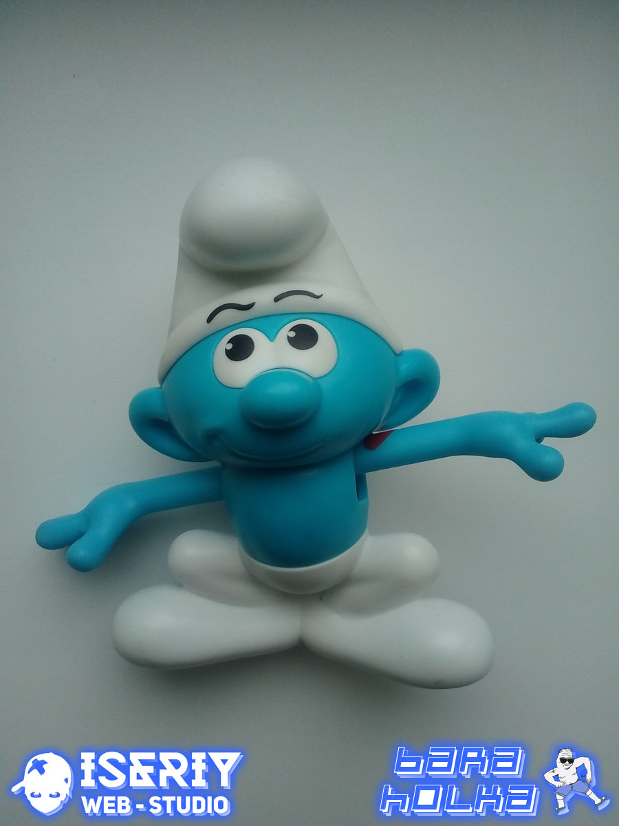 Iseriy Серёга Няшкин Фигурка Смурфик