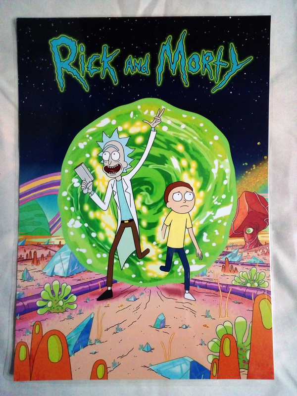 Iseriy Серёга Няшкин Постер Rick and Morty